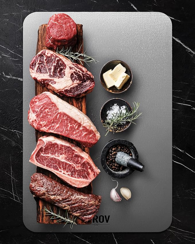 Titanium Cutting Board, Premium Titanium Cutting Board Set of 3, Pure Kitchen - Image 2