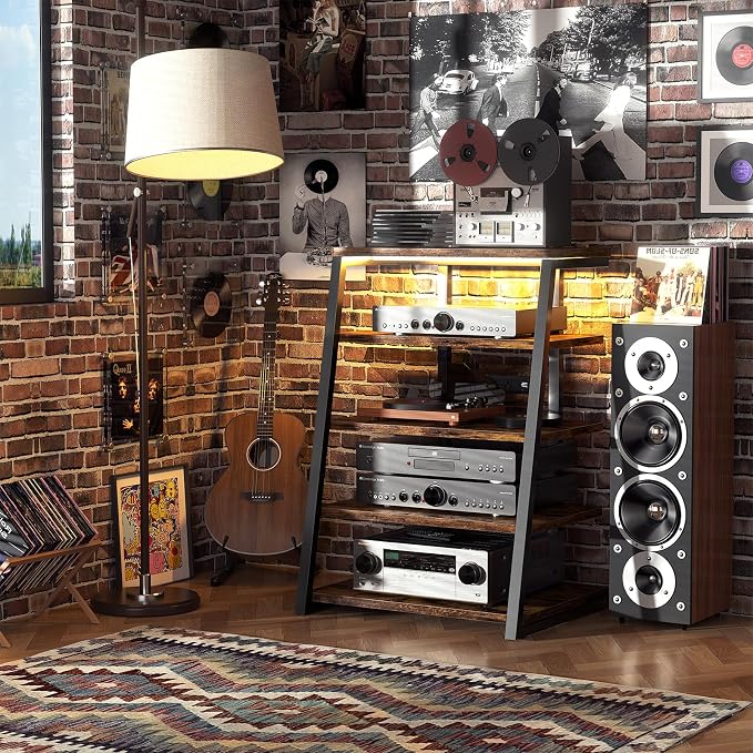 Armocity 5-Tier AV Media Stand - Image 2