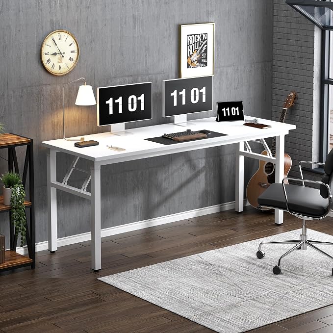 Need Computer Desk Office Desk 62 inches Folding Table - Image 7