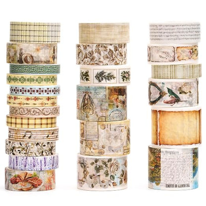 Vintage Washi Tape Set by Songdao