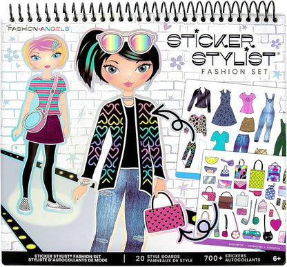 Fashion Angels Sticker Stylist 12544, Fashion Design Sticker by Number Activity - Image 2
