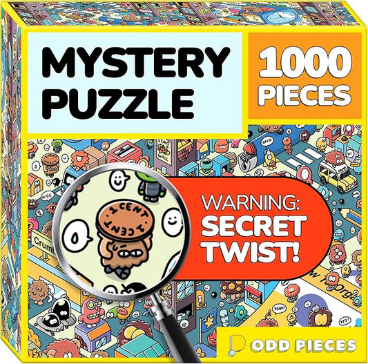 Odd Pieces Jigsaw Puzzles 1000 Pieces by OddPieces