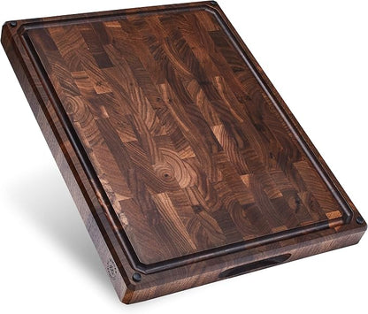 Sonder Los Angeles Alfred Cutting Board Made in USA | Black Walnut End Grain by SonderLosAngeles