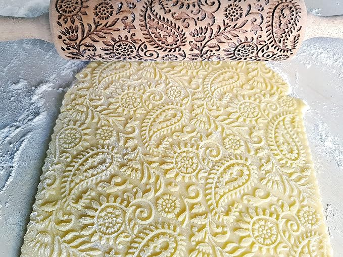 INDIAN embossing rolling pin - Image 2