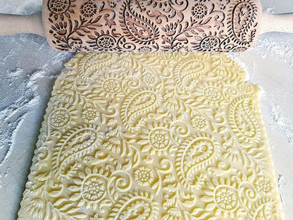 INDIAN embossing rolling pin - Image 2