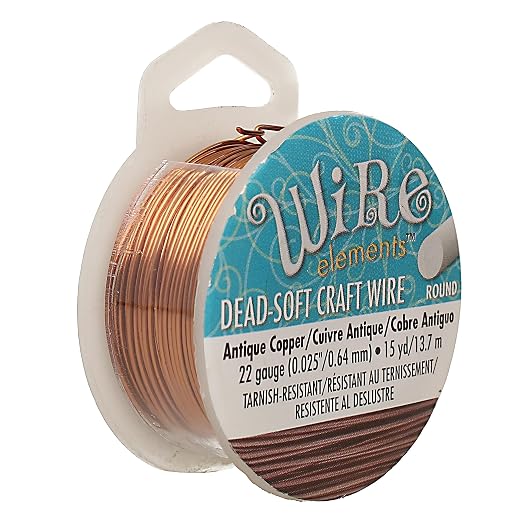 The Beadsmith Wire Elements Craft Wire – Tarnish Resistant, Soft Temper by TheBeadsmith