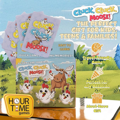 Hour Time Games Cluck Cluck Moose – Hilarious Animal-Themed Card Game - Image 6