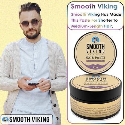 Smooth Viking Hair Paste for Men - Image 7