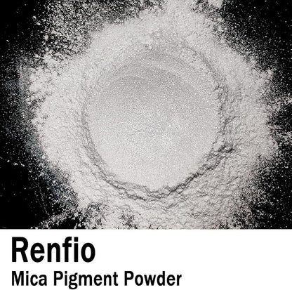 Renfio 100g Mica Powder Pigment Natural Fine Powdered Pigments Pearl Shimmer - Image 2