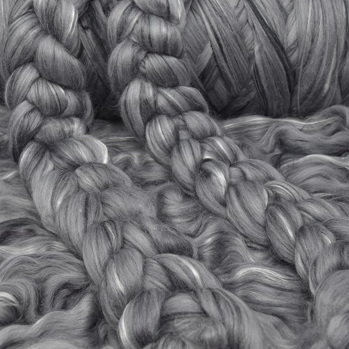 Merino Silk Luxe Tonal Designer Blend. Superfine Merino, Mulberry Silk - Image 4