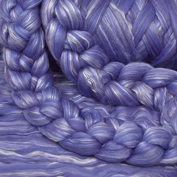 Merino Silk Luxe Tonal Designer Blend. Superfine Merino, Mulberry Silk - Image 4