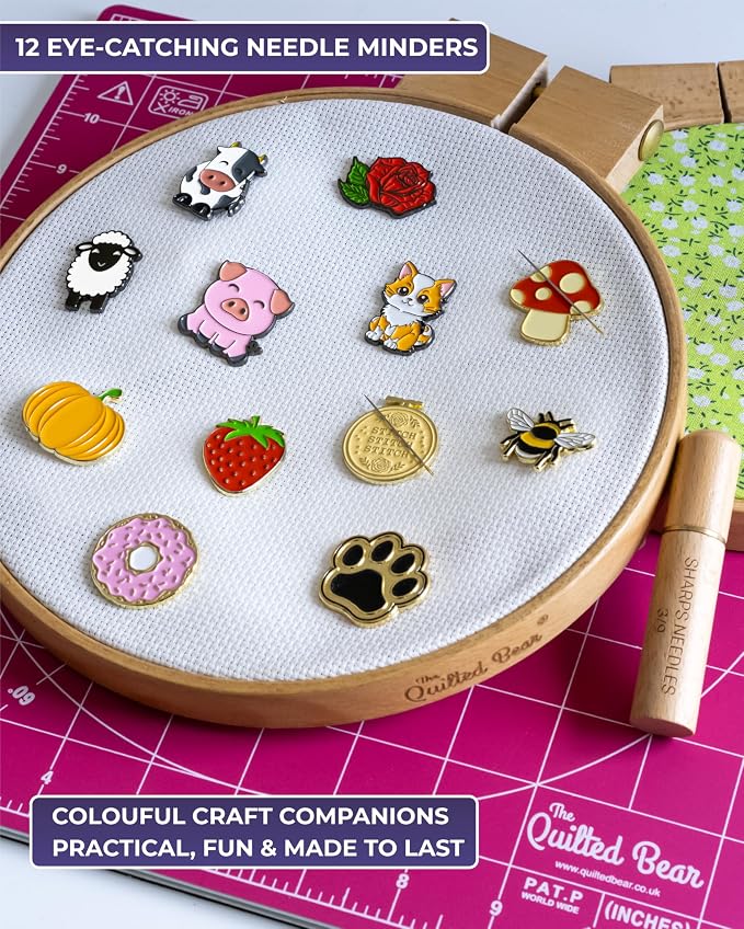 The Quilted Bear Needle Minder - Image 7
