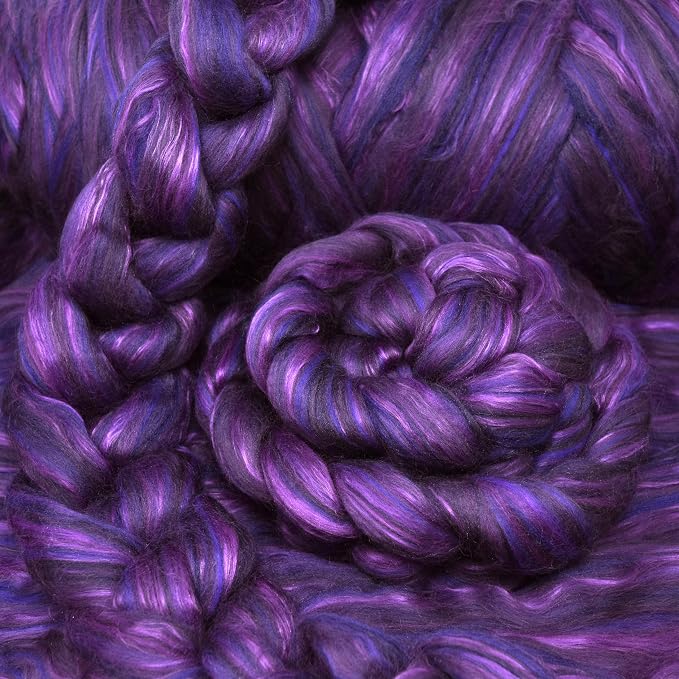 Merino Silk Luxe Tonal Designer Blend. Superfine Merino, Mulberry Silk - Image 3