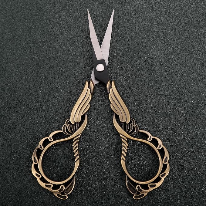 Sharp Detail Scissors with Case Embroidery Crafting Sewing Scissor - Image 3