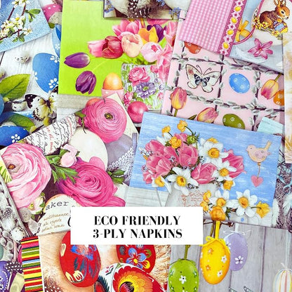 Mystery Pack Decoupage Paper Napkins, 20-ct Assorted Surprise Napkins, - Image 6