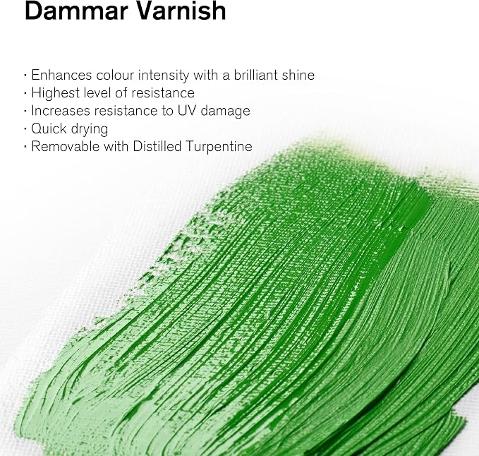 Winsor & Newton Professional Dammar Varnish, 75ml Bottle - Image 2