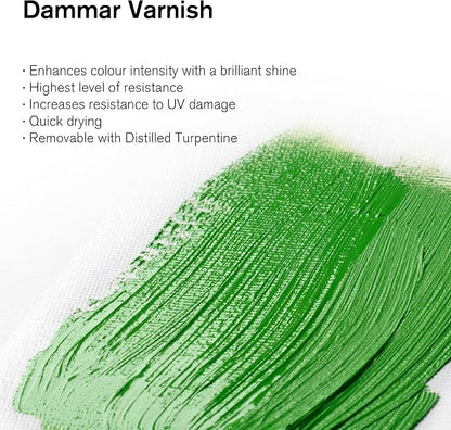 Winsor & Newton Professional Dammar Varnish, 75ml Bottle - Image 2