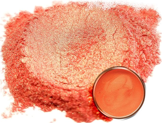 Eye Candy Pigments Premium Orange Mica Powder - Image 6