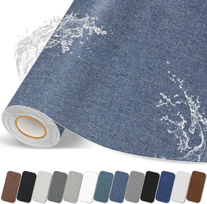 Fabric Repair Patches, Linen Self-Adhesive Fabric Repair Tape, Strong Sticky by CanvasRepairPatch