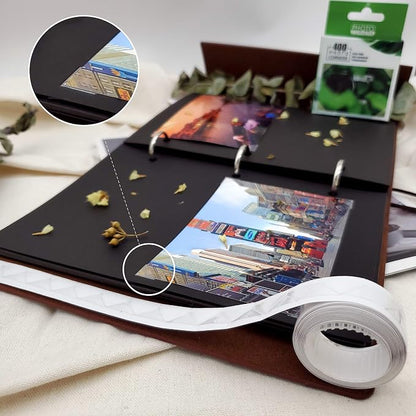 Photo Corners 400 Pcs Clear Self-Adhesive Picture Mounting Corner Stickers - Image 5