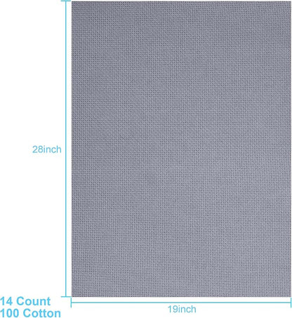 Aida Cloth 14 Count Cross Stitch Fabric - Image 2