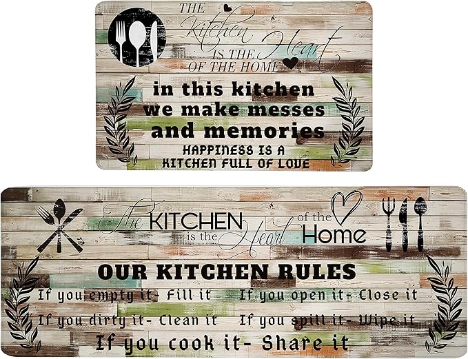 weesire Kitchen Mats for Floor Anti Fatigue Mats for Kitchen Floor Kitchen Rugs by weesire
