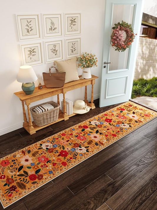 Rugcomf Runners for Hallways Kitchen Runner Rug Non Slip 2'x10' Long Washable by Rugcomf
