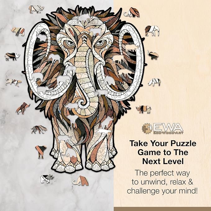EWA Home Décor – Turtle Small 80 Pieces – Wooden Jigsaw Puzzle - Image 3