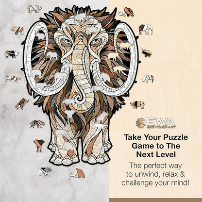 EWA Home Décor – Turtle Small 80 Pieces – Wooden Jigsaw Puzzle - Image 3