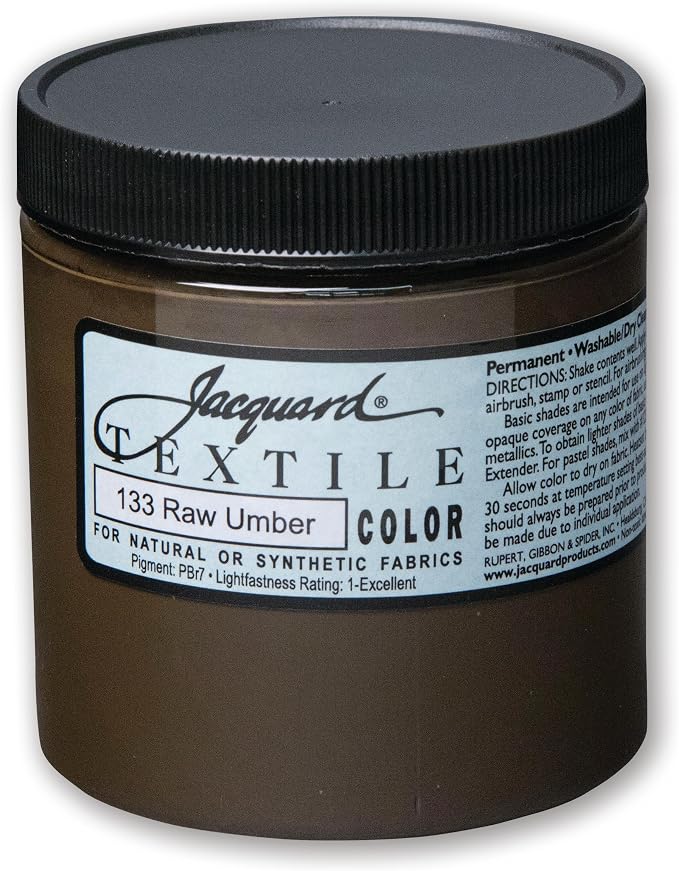 Textile Color Paint RAW Umber by Jacquard