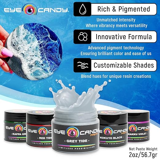 Eye Candy Pigment Paste Multipurpose DIY Arts and Crafts Additive | Epoxy - Image 2