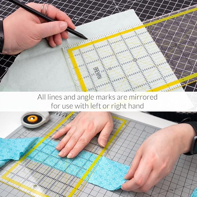 Breman Precision Quilting Rulers – 6x24 Inch Clear Acrylic Rulers - Image 4