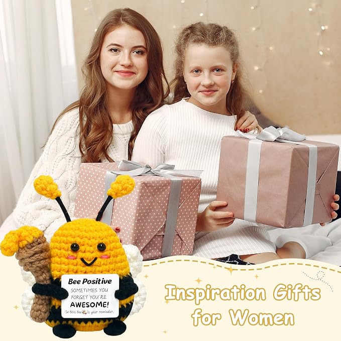 Positive Crochet Animals Bee Gifts - Image 5