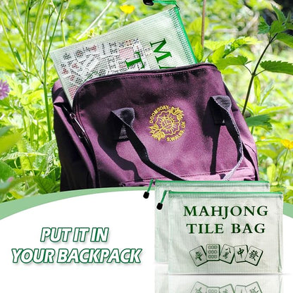 2Pack Mahjong Tile Bag, Case for American Mah Jong Set, Mahjong Gifts - Image 5