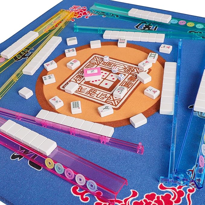 American Mahjong Game Set, 166 Quality White Tiles, 4 All-in-One Color - Image 6