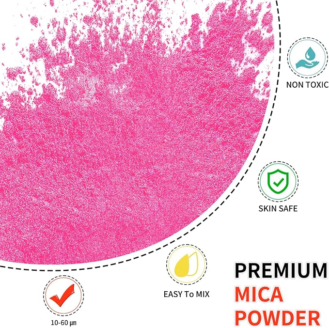 Mica Powder - 100g Mica Powder for Epoxy Resin - Metallic Color Pigment for - Image 2