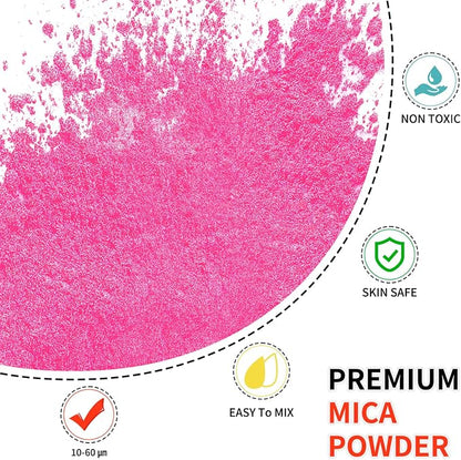 Mica Powder - 100g Mica Powder for Epoxy Resin - Metallic Color Pigment for - Image 2