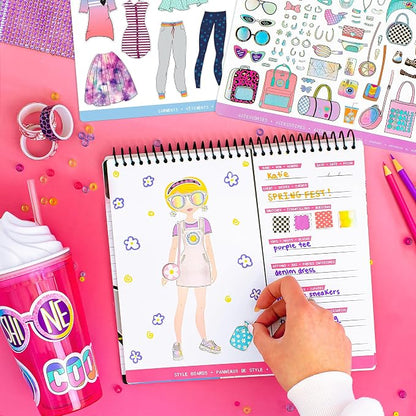 Fashion Angels Sticker Stylist 12544, Fashion Design Sticker by Number Activity - Image 5
