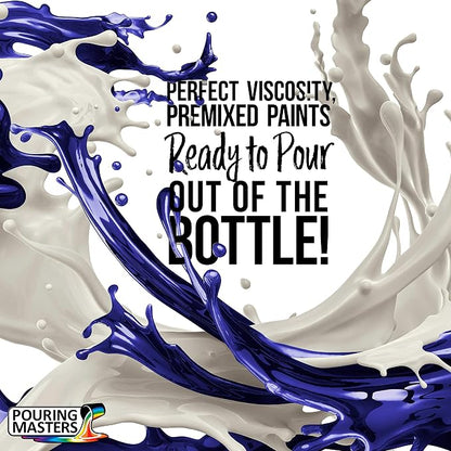 POURING MASTERS Ultramarine Blue Acrylic Ready to Pour Pouring Paint - Image 2
