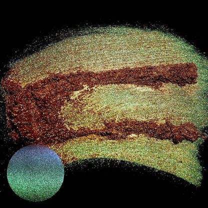 Matio Chameleon Mica Powder, 1.06oz/ 30g Forest Secret Chrome Powder, - Image 2