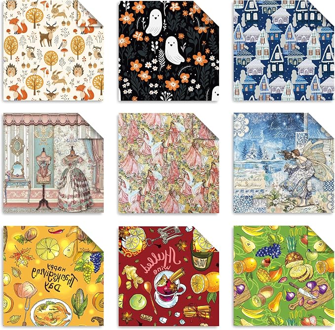 Origami 6x6 Paper Kit 150 Sheets 150 Vivid Colors Double Sided Same Printed - Image 3