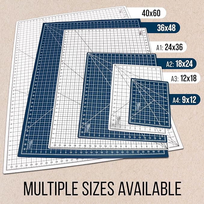 U.S. Art Supply 18" x 24" Self-Healing Cutting Mat 5-Ply - Image 5