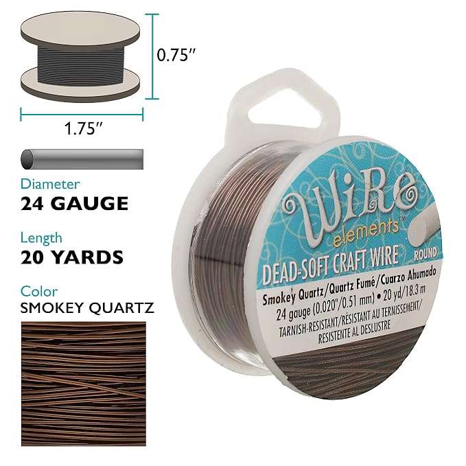 The Beadsmith Wire Elements Craft Wire – Tarnish Resistant, Soft Temper - Image 2