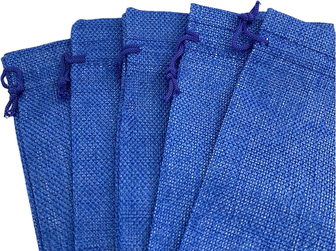 Palmhomee Pack of 25 Burlap Gift Bags - Image 2