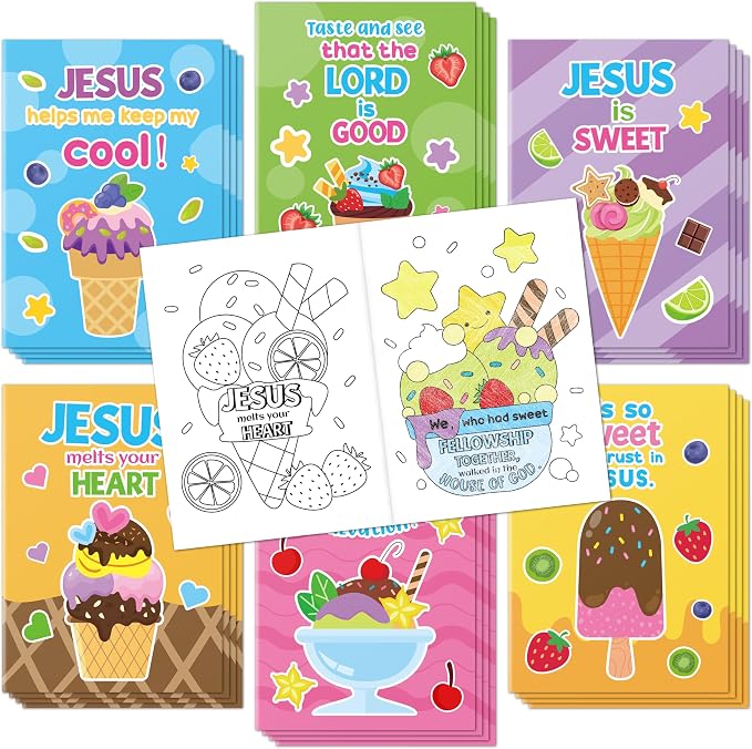 JAPBOR Ice Cream Coloring Books by JAPBOR