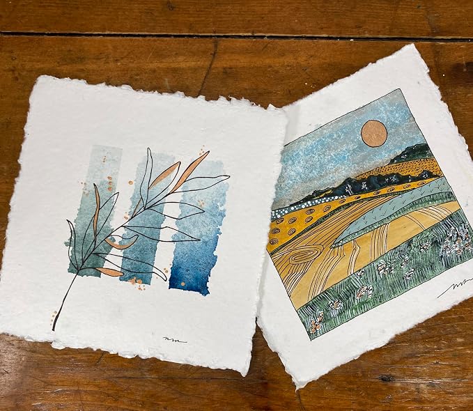 Wanderings Thick Handmade Watercolor Paper - Image 4