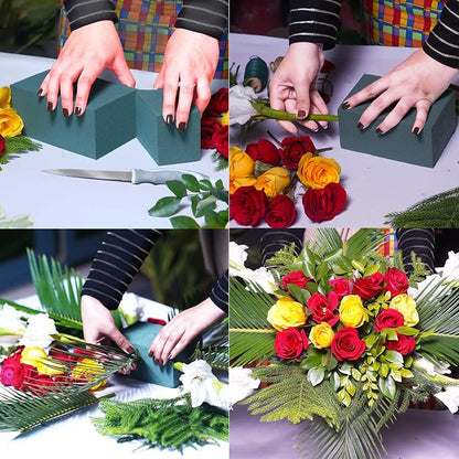 FLOFARE Floral Foam Base 15.7"L x 11.8"W x 3.1"H, Large Floral Foam Block - Image 3