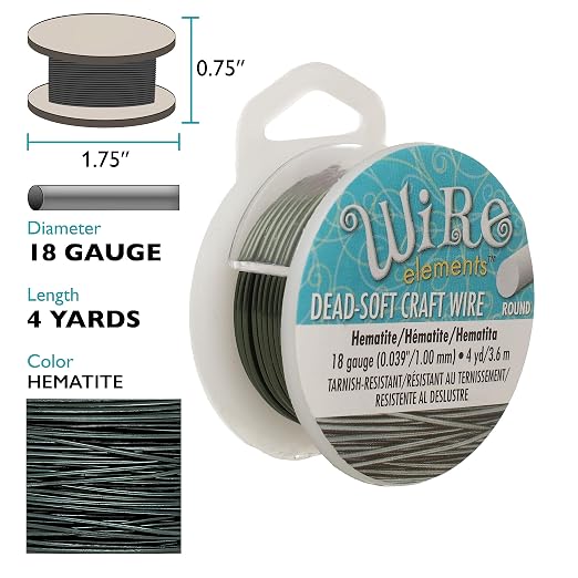 The Beadsmith Wire Elements Craft Wire – Tarnish Resistant, Soft Temper - Image 2