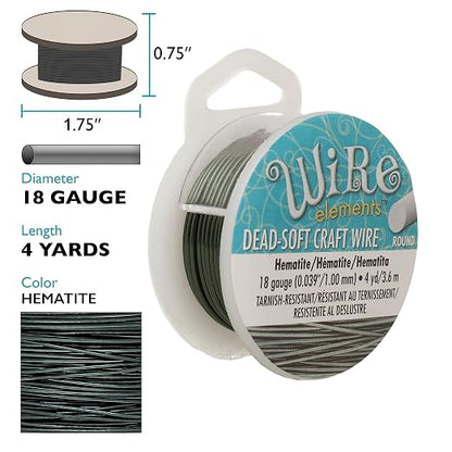 The Beadsmith Wire Elements Craft Wire – Tarnish Resistant, Soft Temper - Image 2