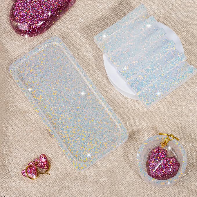 Hemway Polyurethane & Epoxy Resin Glitter 100g / 3.5oz Metallic Crystal Flake - Image 5